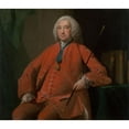 thumbnail image 2 of Allan Ramsay 17x15 Black Ornate Wood Framed Double Matted Museum Art Print Titled - Henry Bangenden (ca. 1749), 2 of 5