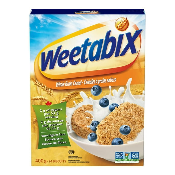 Céréales Weetabix à grains entiers 400g
