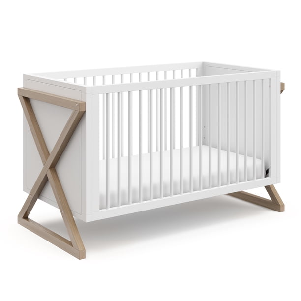 Storkcraft Equinox 3in1 Convertible Crib White/Driftwood