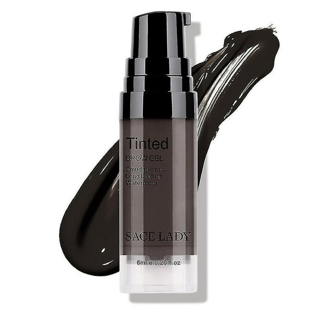Crema líquida para realzar las cejas HUOGUO, impermeable, 6 ml, Color-3