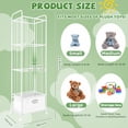 thumbnail image 2 of Organizador de Peluches Puppiluv Zoo Metálico con Cajón y Ruedas, 2 of 9