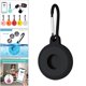 thumbnail image 4 of Funda protectora de silicona perfecl para Airtags Negro, 4 of 8