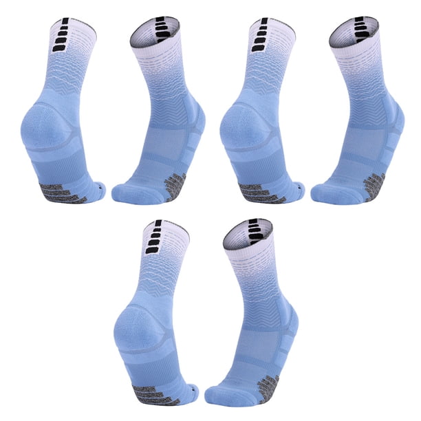 Calcetines de baloncesto Elite de 3 piezas Buffer sports Calcetines deportivos para exteriores para hombres y mujeres