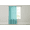 Aqua Mint, variant on Poplin Gingham Checkered Window Curtain 56 Inch Wide Aqua Mint