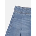 thumbnail image 3 of Wonder Nation Girls Denim Pleated Skirt, Sizes 4-18 & Plus, 3 of 6