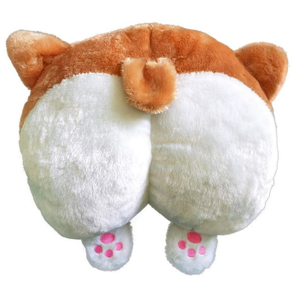 QualitChoice Corgi Butt Pillow Corgi Plush Pillow for Lower Back Support for Home Office Corgi Stuffed Animal Toys No.2