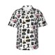 thumbnail image 1 of Fotbe Cool Camera Camisa Hawaiana para Hombre Unisex – Camisa Casual de Verano con Botones de Manga Corta de Algodón y Lino,3X-Large, 1 of 7