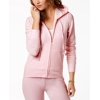 Juicy Couture Women's Robertson Velour Hoodie Pink Size Medium