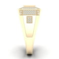 thumbnail image 3 of CARATS FOR YOU Mens Pinky Ring 0.63 Carat White Natural Diamond 14KYellow Gold (I-J Color, I2-I3 Clarity), Ring Size-6, 3 of 5