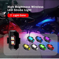 thumbnail image 5 of Faro Led Trasero Estrobo Malubero, Funciones Fija Moto Bici Auto Usb, 5 of 5