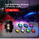 thumbnail image 5 of Faro Led Trasero Estrobo Malubero, Funciones Fija Moto Bici Auto Usb, 5 of 5