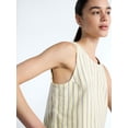 thumbnail image 5 of Free Assembly Women's Cropped Sleeveless Denim Top, Sizes XS-XXL, 5 of 6