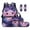 Axolotl Galaxy, variant on Binienty Duck Hunting Camo 5 Piece Backpack And Lunch Box Set For 1st Grade Girls Comfortable Backpack Lunch Box Pencil Case PU Leather Bookmark Students School Supplies