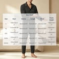 thumbnail image 3 of LWFFDAW Mens Pajamas Set Lightweight Long Sleeve Button Down Sleepwear Collar Pajamas Loose Comfy Loungewear Soft Pjs Set, 3 of 5