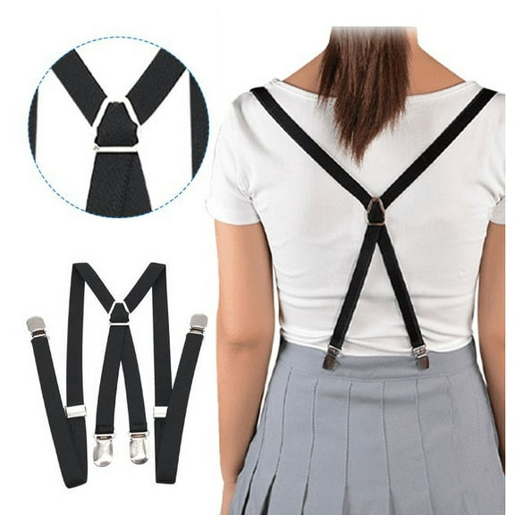 Amerteer Men's & Women's Heavy Duty Wide Suspenders