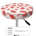 thumbnail image 4 of Haiem Watermelon Cushion Round Bar Chair Seat Cover Bar Chair Cushion Covers Elastic Washable Bar Chair Cover,Protects from Scratches and Stains-12 inch, 4 of 7