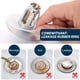 thumbnail image 4 of Tapón de fregadero de baño de edición universal, filtro de drenaje emergente de lavabo tipo empuje con núcleo de bala, colador de drenaje de fregadero convertidor de bañera Muyoka Hogar, 4 of 6