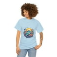 thumbnail image 3 of Aquamarine Unisex Heavy Cotton Tee, 3 of 12