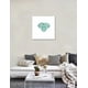 thumbnail image 2 of cuadro decorativo blue diamond lienzo by suma 1 pieza 30 X 30 CM, 2 of 2