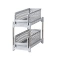 thumbnail image 1 of CNKOO Plastic Storage Shelf with Bins Easy Assemble Shelf Racks for Laundry Room Pantry Drawer, 1 of 10
