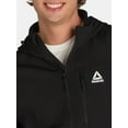 thumbnail image 4 of Reebok Delta Men's Hooded Sweater Fleece Jacket, Sizes M-2XL, 4 of 5
