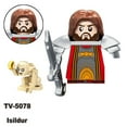 thumbnail image 5 of TV6410 MOC Medieval Knight Soldier Bricks Warrior Orc Armor Helmet Shield Mini Action Figures Building Blocks Kids Toys, 5 of 5
