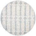 thumbnail image 4 of SAFAVIEH Glamour Aubree Abstract Area Rug, Blue/Ivory, 3' x 5', 4 of 10