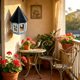 thumbnail image 5 of comedero para pájaros, estación colgante de alimentación para pájaros Castle para jardín, diseño exterior totalmente metálico, contenedor de gran capacidad, apertura ajustable, fácil de limpiar, 5 of 6
