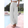 thumbnail image 1 of Pantalones casuales de algodón para mujer, pantalones deportivos ligeros y transpirables., 1 of 4