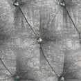 thumbnail image 6 of ACME Furniture Miliani Tufted Fabric & Wood Sofa with 5 Pillows in Gray/Bronze, 6 of 10