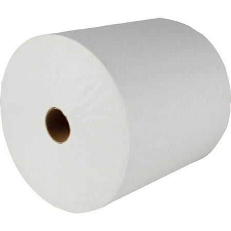 Scott High-Capacity Hard Roll 1 Ply - 8" x 1000 ft - 7.87" Roll Diameter - White - Paper - Chlorine-free, Soft, Absorbent, Nonperforated, Fragrance-free - For Washroom - 12 / Carton