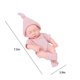 thumbnail image 2 of Teissuly 7 Inch Mini Doll Imitation Soft Glue Enamel Doll Girl Gift Teissuly WER202310231450, 2 of 6