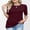 08-Burgundy, variant on ANRABESS Womens Half Sleeve Tops Crewneck Shirts Basic Fit Tee Trendy 2026 Spring Summer Business Casual T-Shirts White L