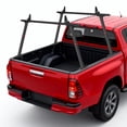 thumbnail image 2 of QinaQin Adjustable Truck Ladder Rack, Aluminum Pickup Bed Cargo System with 800 Lb Capacity for Kayaks, Timber, Ladders and Tools, 2 of 9