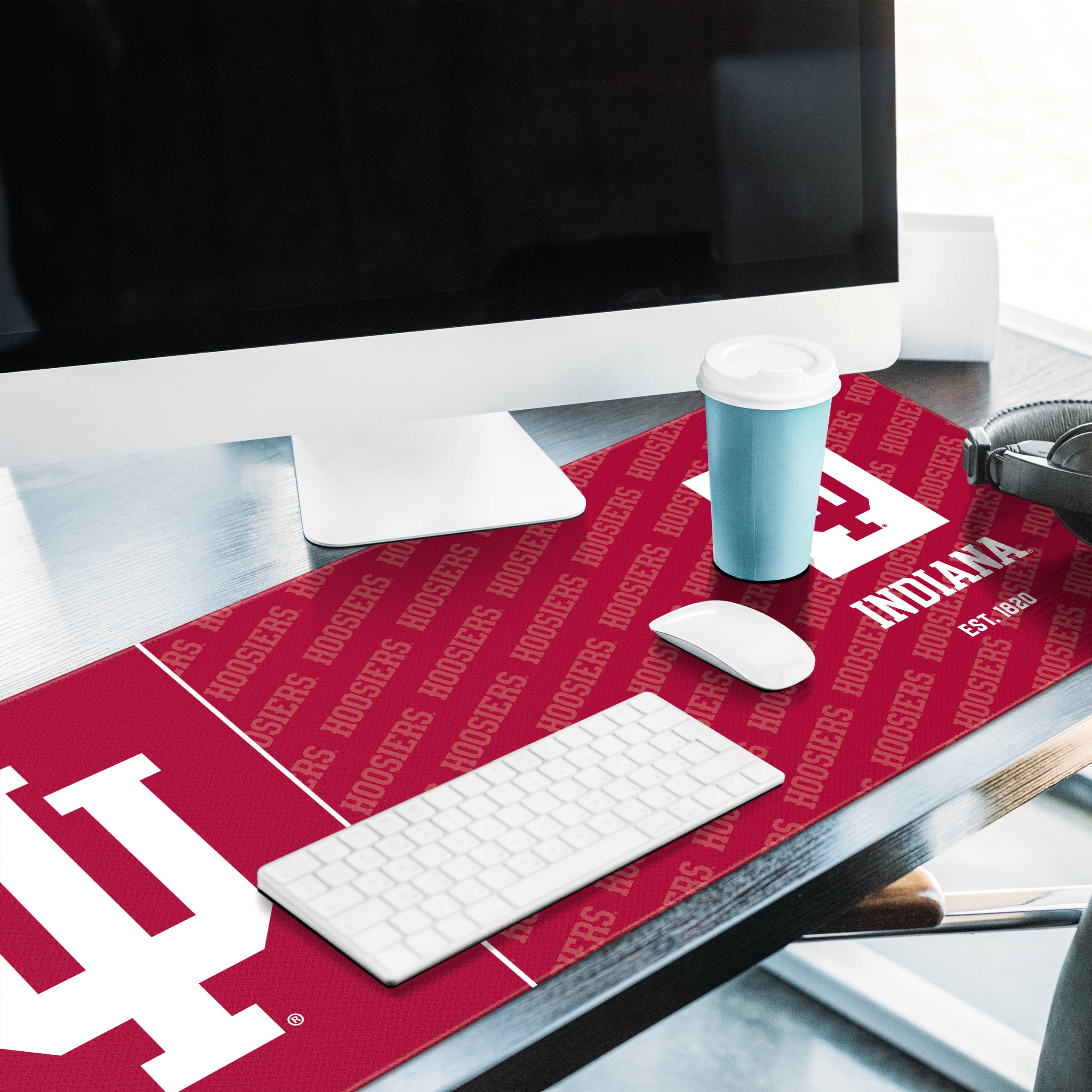 Indiana Hoosiers Logo Series Desk Pad SMU