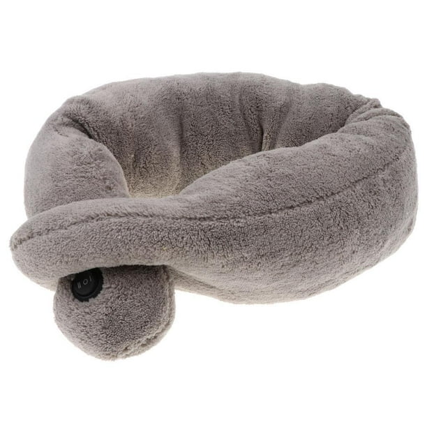 Almohada para El Cuello - de Viaje en Avión - Soporte para El Del Cuello - Cojín de Confort en Forma de U para Macarena almohada de viaje eléctrica de masaje