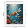thumbnail image 2 of Paint by Numbers Kit for Adults, Underwater Coral Fish Scene Paint by Numbers, Easy Paint by Numbers Kit for Adults Beginner, DIY Adult Paint by Number Kits on Canvas, 12x16in Home Decor, 2 of 7