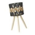 thumbnail image 3 of Soporte para macetas con patas de madera, montaje sencillo, resistente, decoración rústica y versátil. M, 3 of 9
