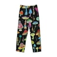 thumbnail image 4 of Disketp Bright Mushrooms Men'S Pajama Pants - Ultra Soft Fleece Sleep And Lounge Pants (Size: S-Xxl), 4 of 9