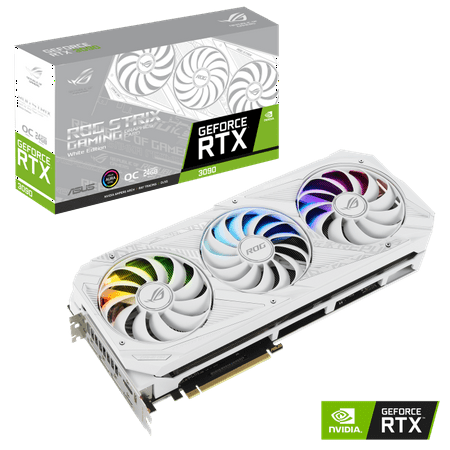 ASUS ROG Strix GeForce RTX 3090 24GB GDDR6X PCI Express 4.0 SLI Support Video Card