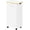 White, variant on SpaceAid 110L Laundry Hamper with Lid, Large Tall Clothes Basket Bin, White