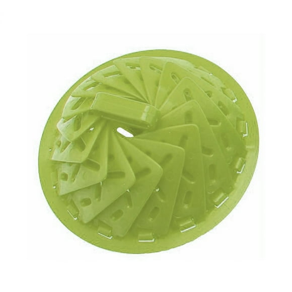 Starfrit - Vegetable Steamer with Foot, Made of Silicone, Green