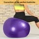 thumbnail image 3 of Pelota de ejercicio para equilibrio, estabilidad, fitness, entrenamiento, yoga, pilates en casa y oficina, 3 of 5