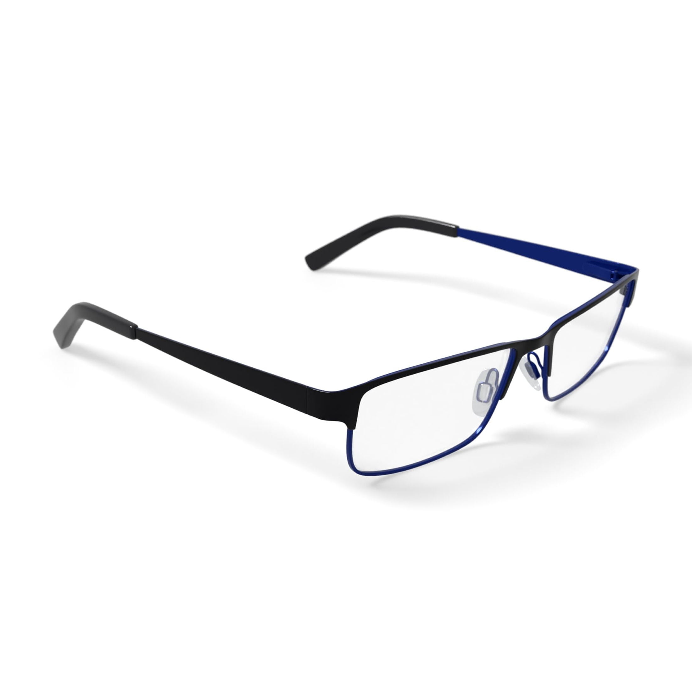 Randy Jackson Men's RJ1059 Rectangular Prescription Eyeglasses with Case, Black