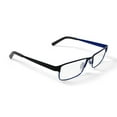 thumbnail image 3 of Randy Jackson Men's RJ1059 Rectangular Prescription Eyeglasses with Case, Black, 3 of 6