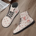 thumbnail image 4 of Psesaysky Cute Cats Floral Sneakers for Women Girls High-Top Barefoot Shoes Zero Drop Minimalist Shoes Size 6-13.5, 4 of 7