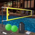 thumbnail image 1 of Juego de redes de voleibol de piscina Olybeaka ajustables de 4,5 a 7,5 m, 1 of 6