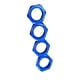 thumbnail image 5 of 4 tuercas hexagonales para rueda Arrma 6S Notorious Karton Outcast Typhon Talion 1/7 1/8 RC Azul, 5 of 5