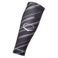 thumbnail image 1 of EvoShield EvoPrime Performance Forearm Sleeves Black Grey Large, 1 of 1