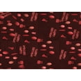 thumbnail image 1 of Ahgly Company Indoor Rectangle Patterned Saffron Red Area Rugs, 3' x 5', 1 of 1